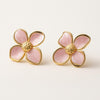 Boucle d'oreille fleur