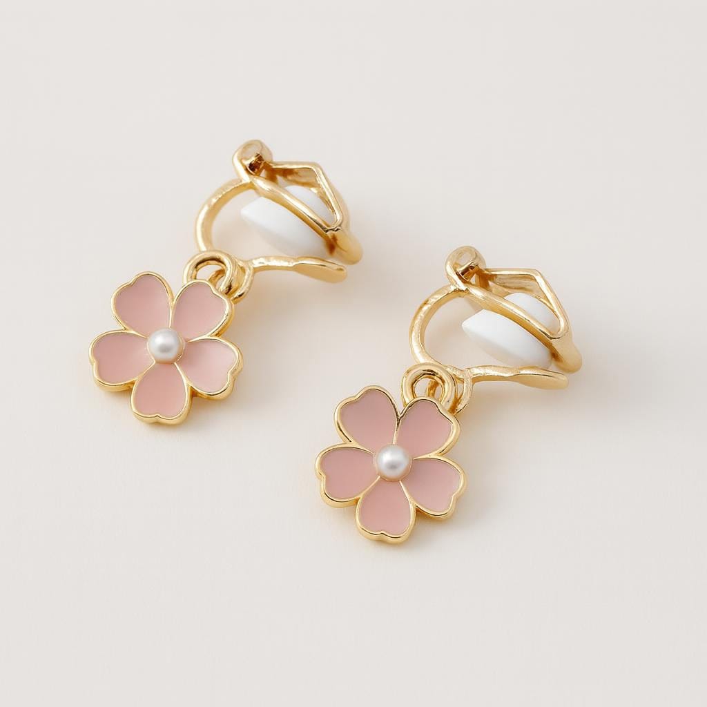 Boucle d oreille clip enfant