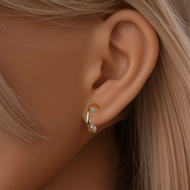  Boucle doreille demi creole