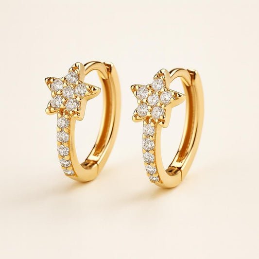  Boucle doreille femme anneau or