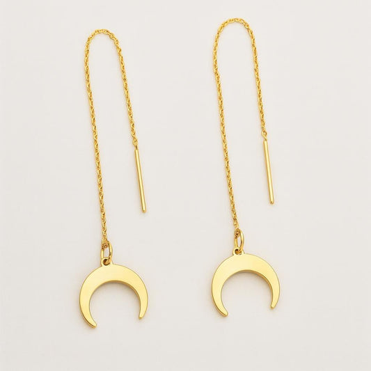  Boucle doreille femme avec chaine