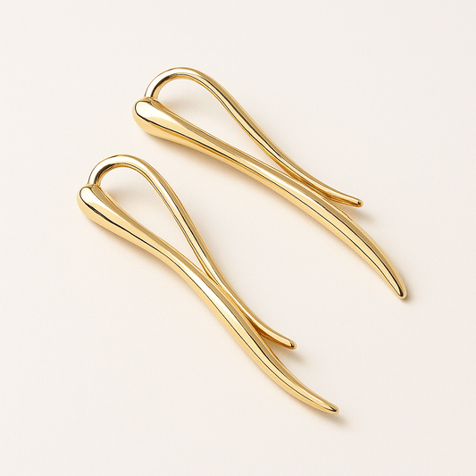  Boucle doreille grimpante en or