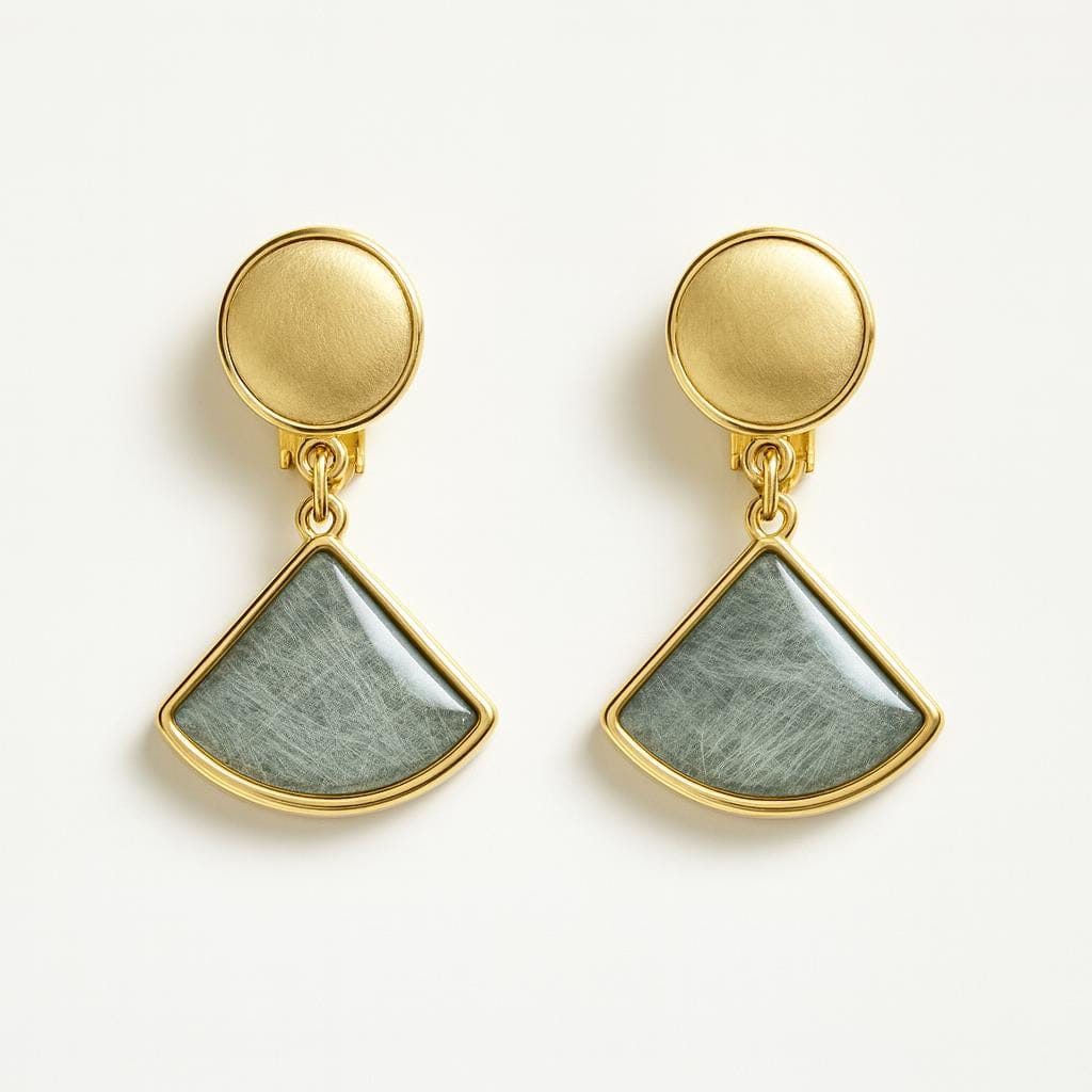  Boucles doreilles clips vintage