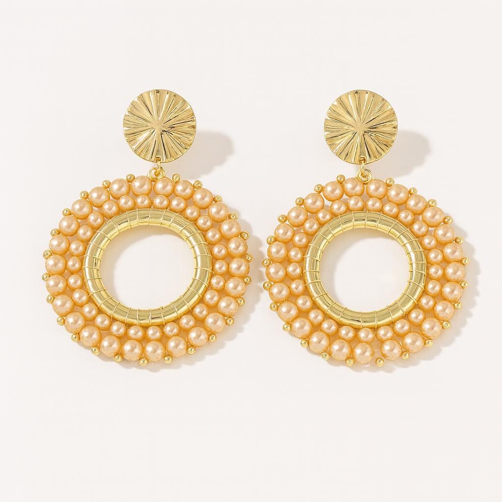  Boucles doreilles perles pendantes fantaisie